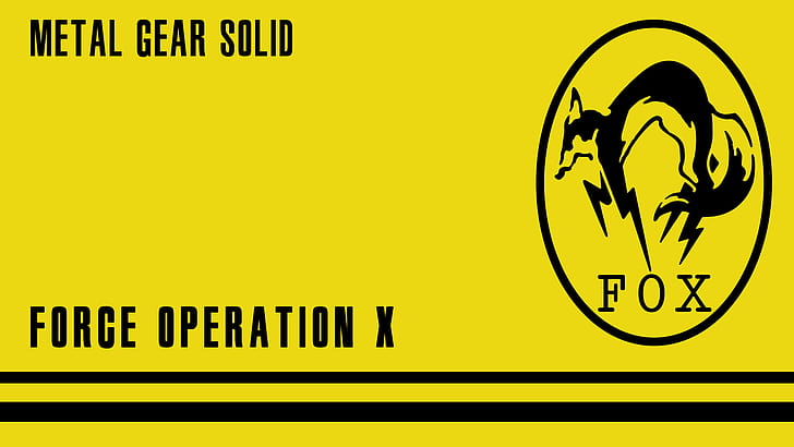 Metal Gear Solid, HD-Hintergrundbild