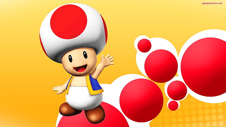 Mario, Super Mario Advance - Super Mario Bros. 2, Toad (Mario), HD tapet