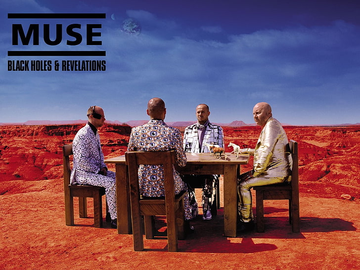 sampul album, Muse, musik, Wallpaper HD