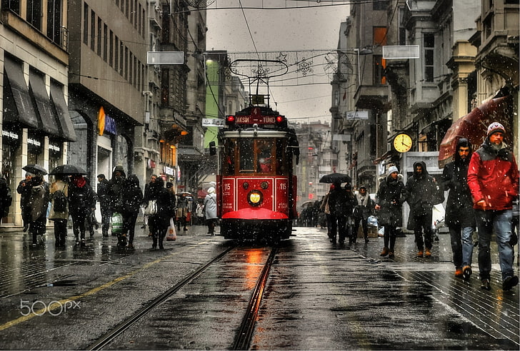 التصوير الفوتوغرافي، مدينة، تركيا، اسطنبول، خلفية HD