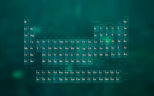 Tabla periódica, tabla periódica, ciencia, Fondo de pantalla HD HD wallpaper