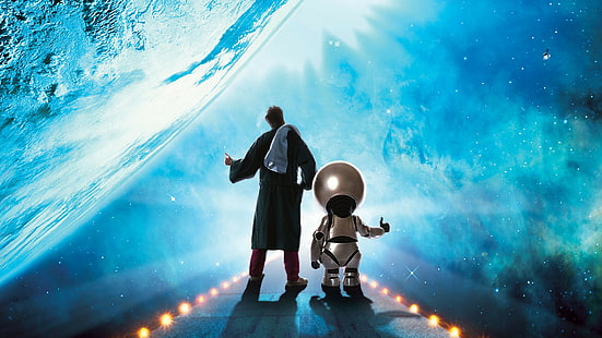 Hitchhiker's Guide to the Galaxy Robot HD, filmer, the, s, galaxy, robot, to, guide, hitchhiker, HD tapet HD wallpaper
