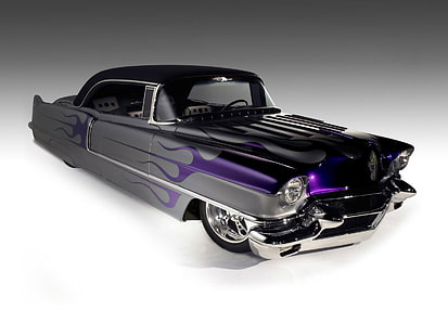1956, cadillac, coutume, firemaker, lowrider, lowriders, luxe, retro, Fond d'écran HD HD wallpaper