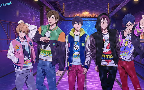 Grátis !, anime boys, HD papel de parede HD wallpaper