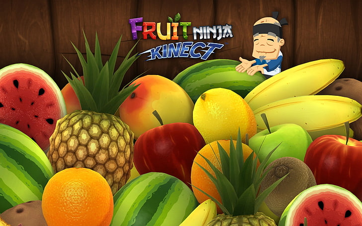 Fruit Ninja Kinect, HD wallpaper