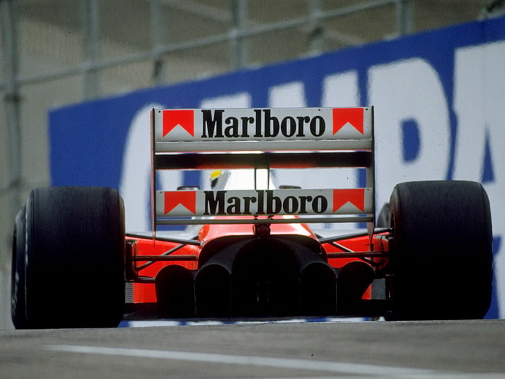 1991, f 1, fórmula, honda, mclaren, mp4 6, corrida, corrida, HD papel de parede