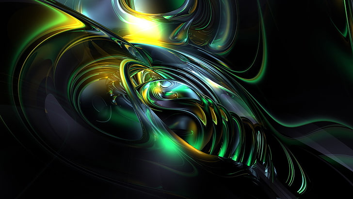 abstract, fractal, design, digital, light, texture, art, graphic, motion, wallpaper, shape, backdrop, futuristic, generated, pattern, curve, space, fantasy, color, effect, energy, plasma, swirl, lines, chaos, artistic, modern, 3d, wave, abstraction, backgrounds, shapes, flowing, line, smooth, black, glow, element, style, dynamic, HD wallpaper