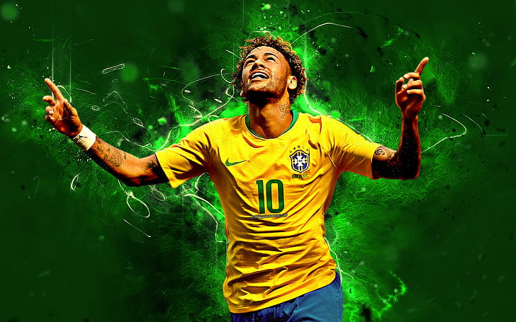 Football, Neymar, Brésilien, Fond d'écran HD