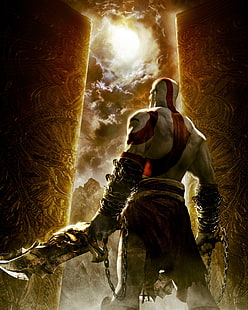 Fondo de pantalla de God Of War, God of War, God of War: Chains of Olympus, Fondo de pantalla HD HD wallpaper