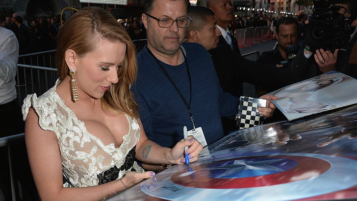 Aktrisler, Scarlett Johansson, HD masaüstü duvar kağıdı