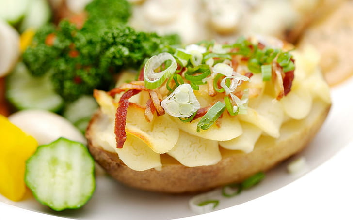 Food Potatoes For Android, food, android, potatoes, HD wallpaper