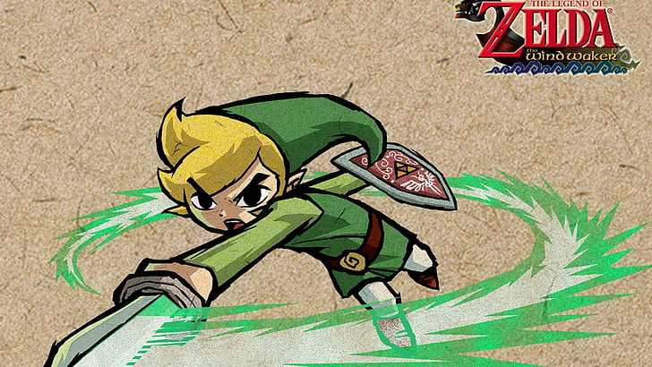 Zelda, The Legend of Zelda: The Wind Waker, HD tapet