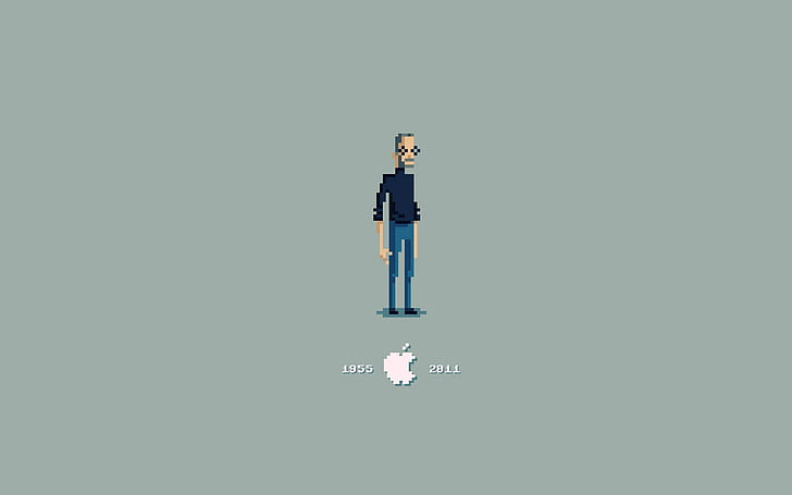 애플, 2011, Steve Jobs, Pixel, 1955, HD 배경 화면