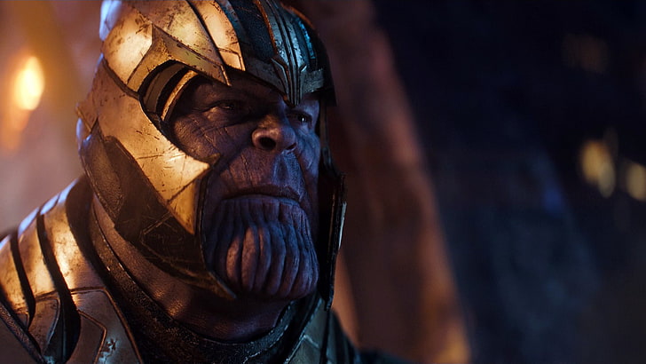 Männergrauer Anzug, Thanos, Marvel Cinematic Universe, The Avengers, Avengers Infinity War, HD-Hintergrundbild