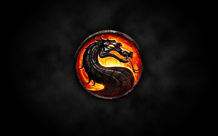 Mortal Kombat logo, Mortal Kombat, logo, HD wallpaper