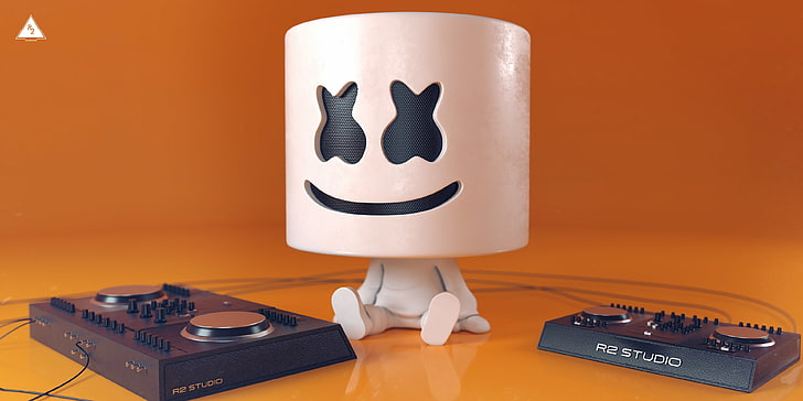 marshmello, cute, music producer, Others, HD wallpaper