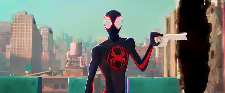 Homem aranha, spider, Spider-Man: Across the Spider-Verse, Movies 2023, HD wallpaper