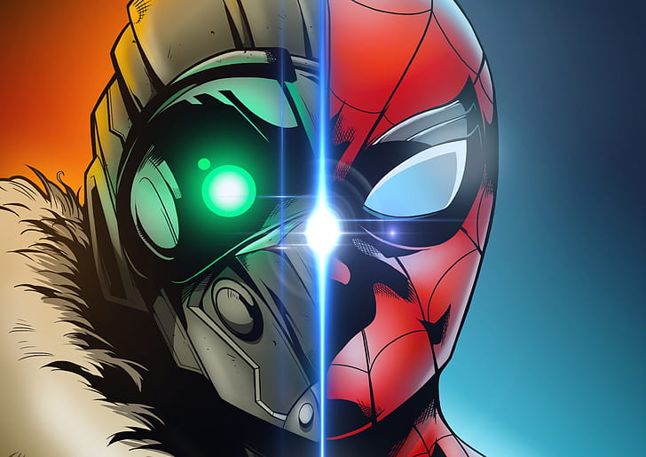 Spider-Man, Marvel Comics, Spider-Man: Homecoming, Vulture (Marvel Comics), HD wallpaper