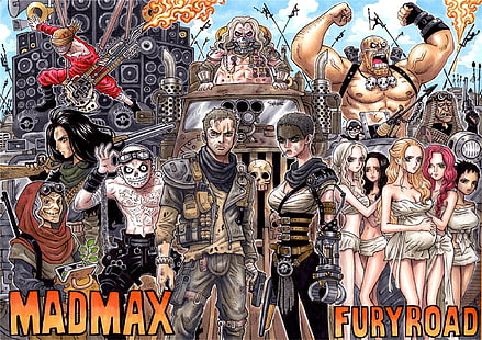 MadMax FuryRoad papel de parede digital, Mad Max, Mad Max: Estrada da Fúria, One Piece, HD papel de parede HD wallpaper