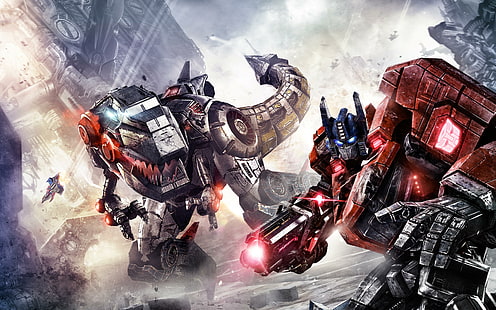 Transformers Fall of Cybertron, transformadores, otoño, cybertron, juegos, Fondo de pantalla HD HD wallpaper