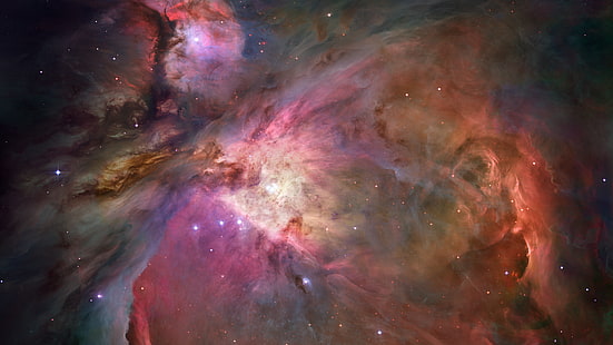 Hubble Space Telescope, Orion Nebula, NASA, 5K, HD wallpaper HD wallpaper