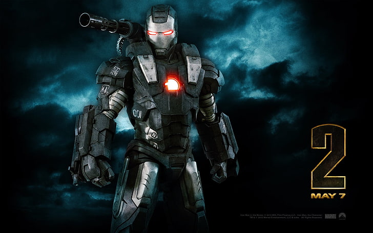 Iron Man, War Machine, HD tapet
