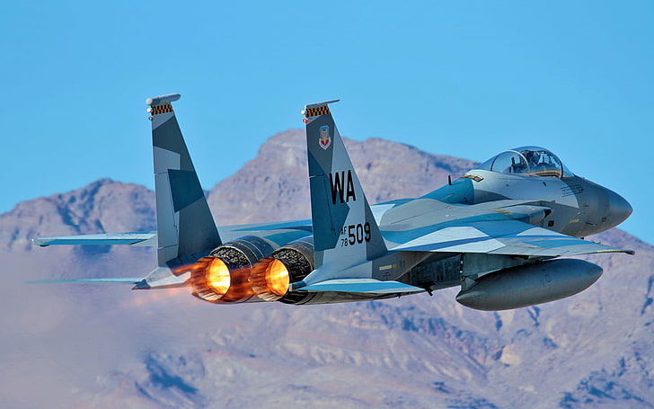 weapons, the plane, f15, HD wallpaper