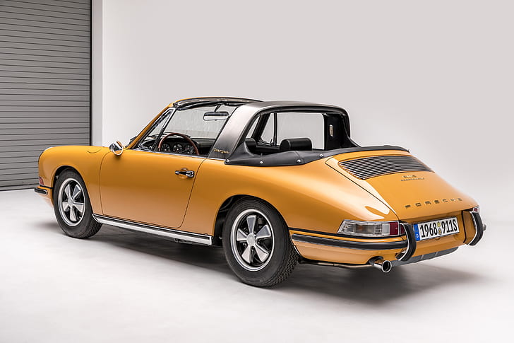 Porsche, Classic, Porsche 911, 1968, Classic car, Targa, Porsche 911 S 2.0 Targa Sportomatic, HD wallpaper