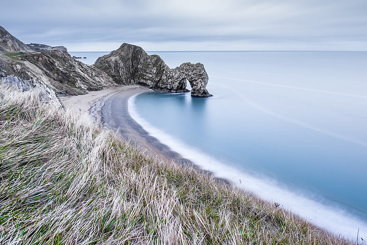 Dorset, kust, hav, HD tapet