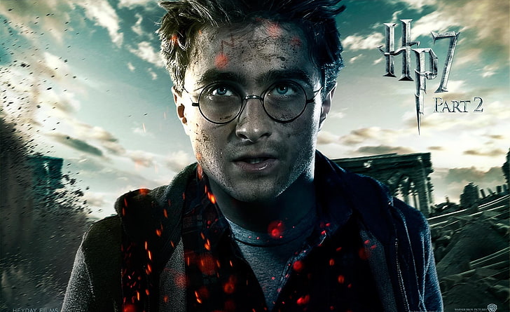 Harry Potter och dödsrelikerna del 2, Daniel Radcliffe som Harry Potter tapeter, filmer, Harry Potter, Harry Potter och dödsrelikerna, hp7, Harry Potter och dödshallarna del 2, hp7 del 2, HD tapet