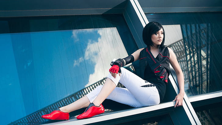 cosplay, mirrors edge, gry, ea games, mirrors Edge Catalyst, Tapety HD