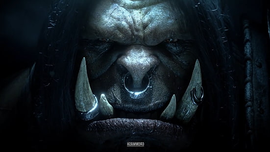 Grommash Hellscream, Warcraft Dünyası: Draenor'un Savaş Lordu, HD masaüstü duvar kağıdı HD wallpaper