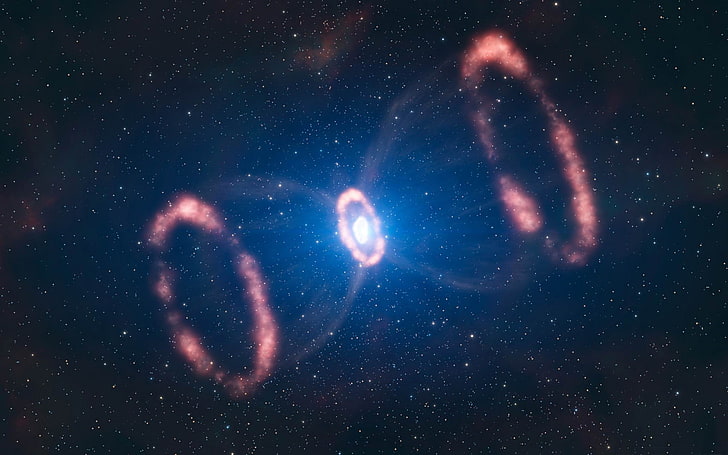 Explosion im Raum-Raum-Universum Fotografie Wall .., kosmische Galaxie Tapete, HD-Hintergrundbild