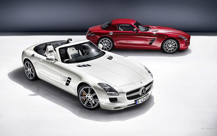 Mercedes-Benz SLS, Benz, Fondo de pantalla HD