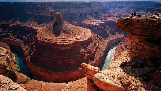 Гранд-Каньон, Парк, каньон, Аризона, США, великий, национальный, великий, Аризона, HD обои HD wallpaper