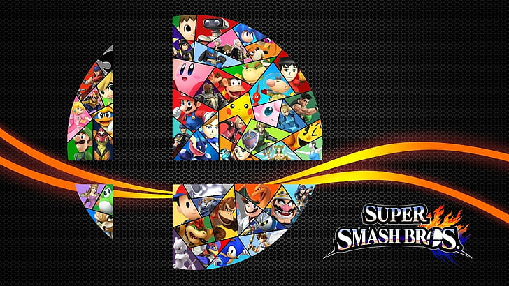 Super Smash Bros., Super Smash Bros. per Nintendo 3DS e Wii U, Mario, Nintendo, Sfondo HD