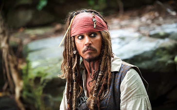 películas hombres piratas del caribe actores johnny depp capitán jack sparrow 1920x1200 Personas Actores HD Art, películas, hombres, Fondo de pantalla HD