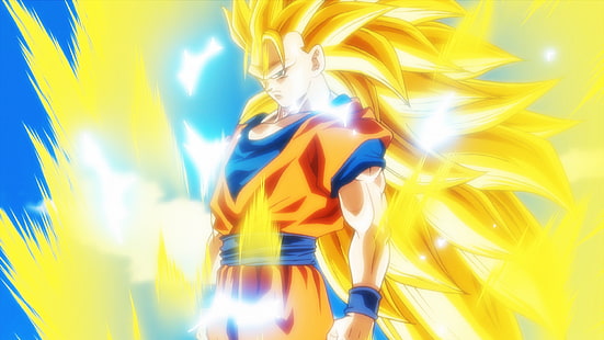 Super Saiyajin 3, Son Goku, Dragon Ball GT, Dragon Ball Z Kai, Super Saiyajin 3, Super Saiyajin, HD-Hintergrundbild HD wallpaper