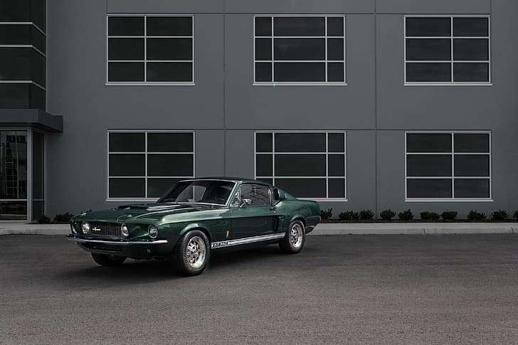 Ford Mustang, 1967, Kas araba, Shelby GT350, HD masaüstü duvar kağıdı
