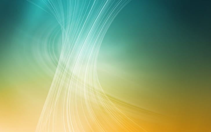 Yellow Wave Abstract HD, abstract, 3d, yellow, wave, HD wallpaper