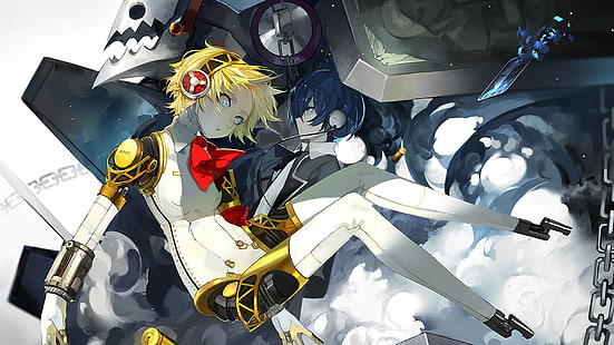 Persona, Persona 3, Aigis (Persona), Anime, Minato Arisato, Videospiel, HD-Hintergrundbild HD wallpaper