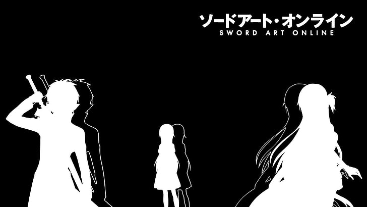 Sword Art Online wallpaper, anime, Sword Art Online, Kirigaya Kazuto, Yuuki Asuna, Yui-MHCP001, Sfondo HD