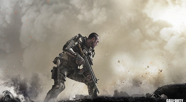 Call of Duty Advanced Warfare, Call of Duty Advance Warfare-affisch, Spel, Call Of Duty, HD tapet