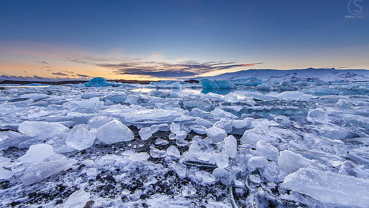 얼음 HD, 자연, 얼음, HD 배경 화면