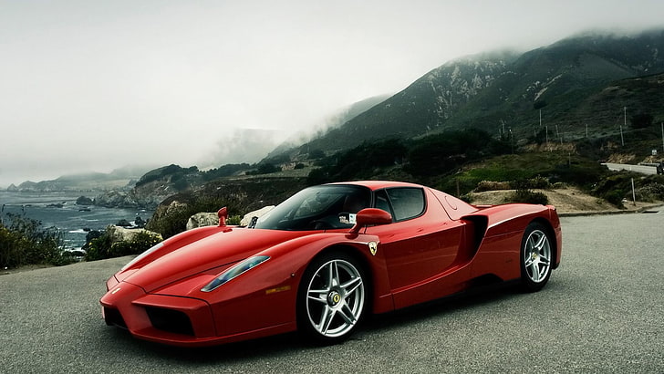 кола, спортна кола, Ferrari, Ferrari Enzo, HD тапет