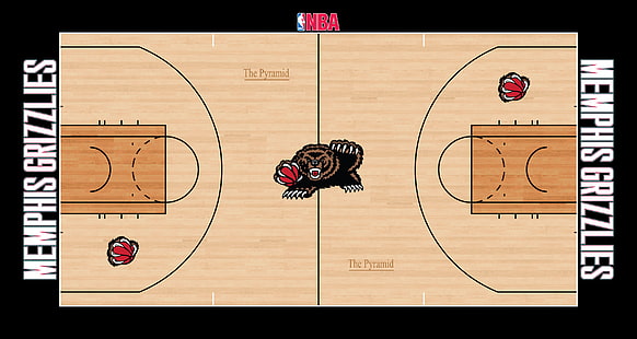 Баскетбол, Мемфис Гриззлис, НБА, HD обои HD wallpaper