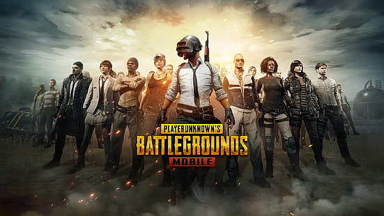 PlayerUnknown's Battlegrounds, PUBG, мобильная игра, HD, HD обои HD wallpaper