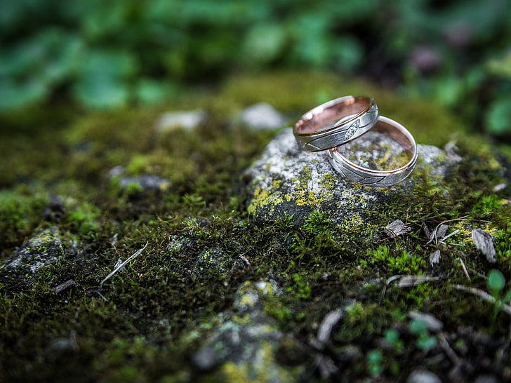 cincin, alam, pernikahan, Wallpaper HD