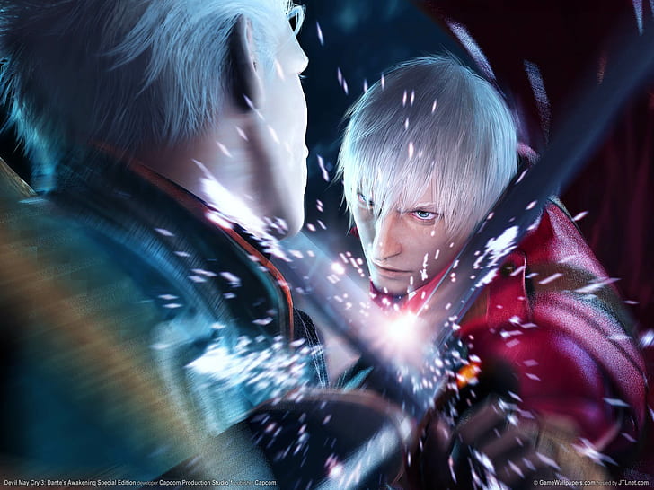 Devil May Cry, Dante (Devil May Cry), Vergil (Devil May Cry), HD wallpaper