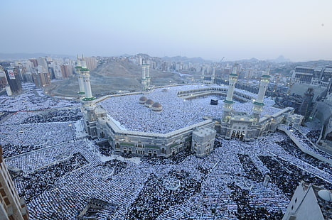 Ka'bah Mekah, Islam, Muslim, sembahyang, Ka'bah, Mekah, Arab Saudi, Wallpaper HD HD wallpaper